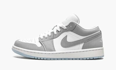 WMNS AIR JORDAN 1 LOW "White / Wolf Grey"