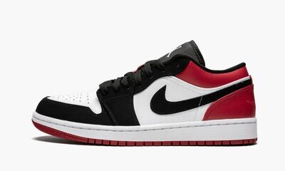 AIR JORDAN 1 LOW "Black Toe"