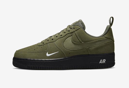 Air Force 1 Low Olive Green Black Shade