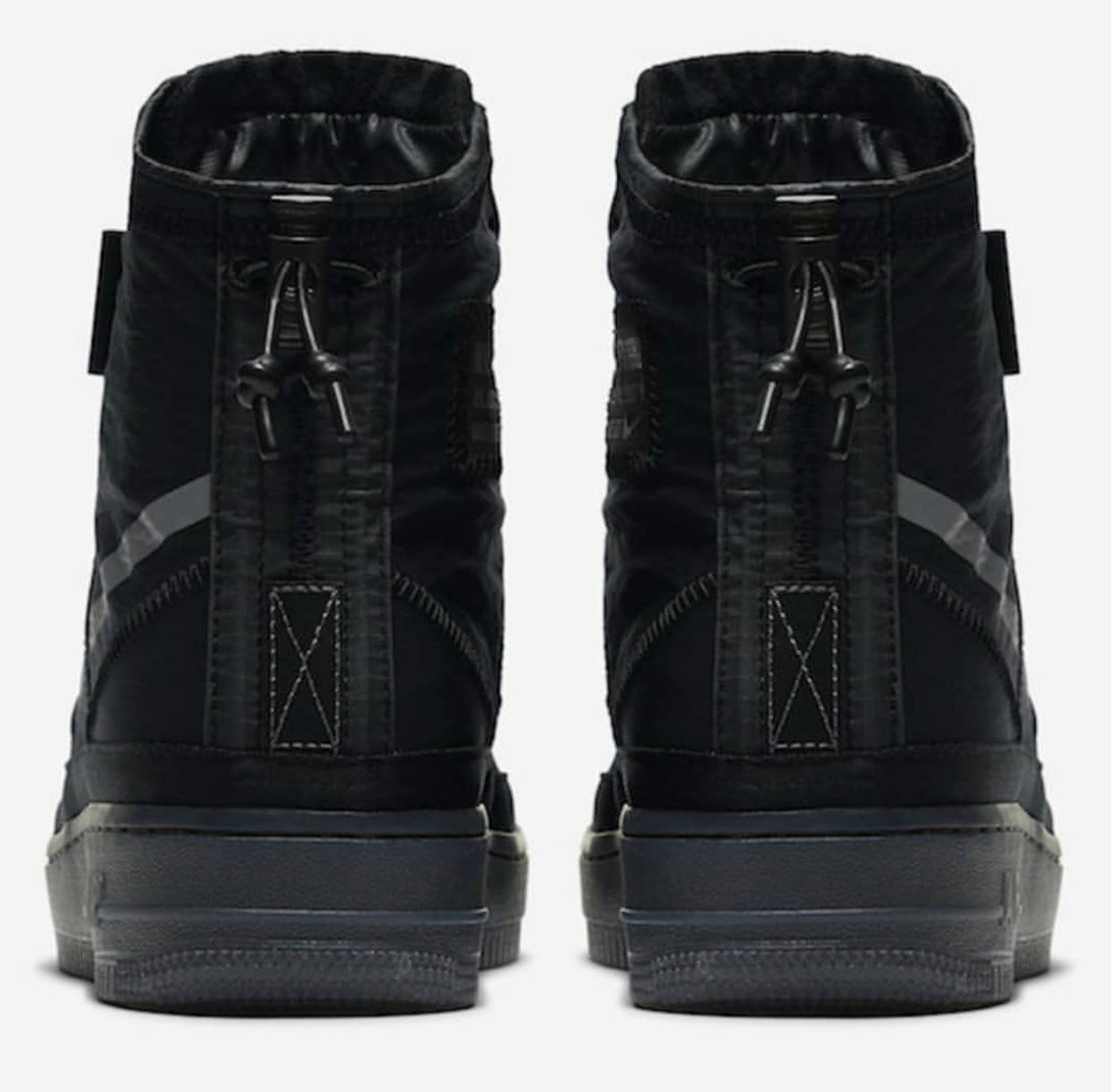 Air Force 1 High Shell Black