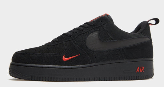 Air Force 1 Low Multiswoosh Black Crimson