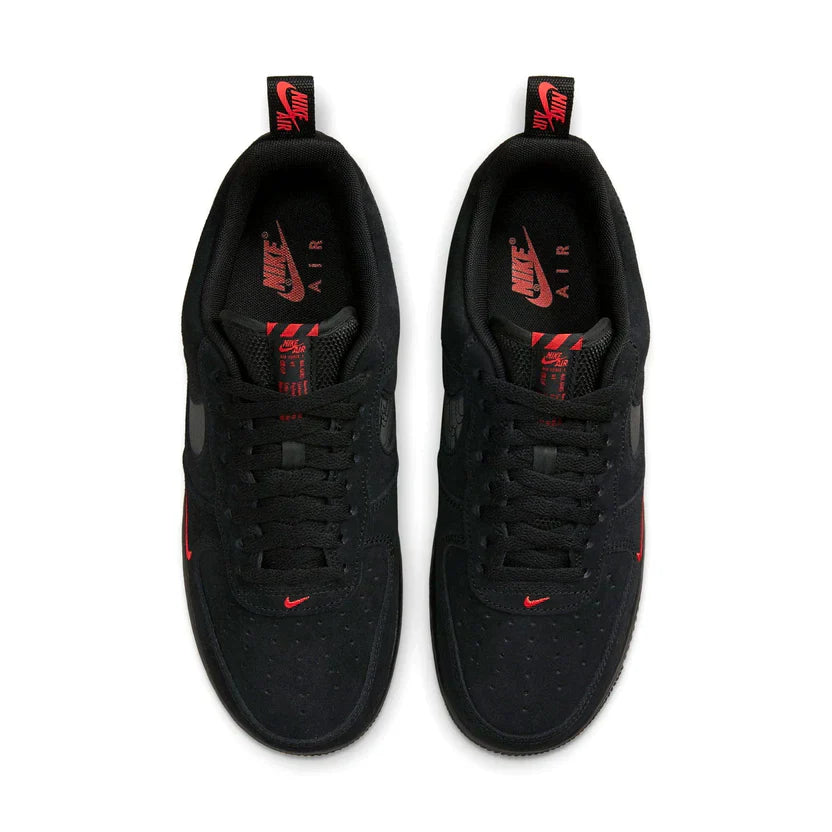 Air Force 1 Low Multiswoosh Black Crimson