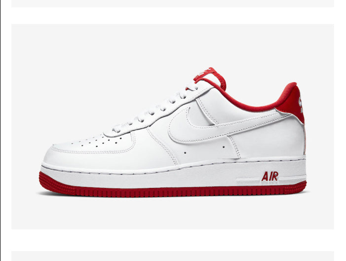 Air Force 1 Low White University Red