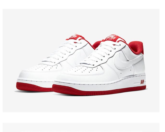 Air Force 1 Low White University Red