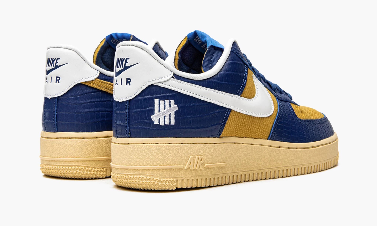 Air Force 1 Low SP Undefeated 5 On It Blue Yellow Croc