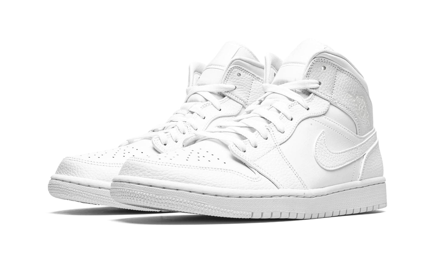 AIR JORDAN 1 MID "Triple White"