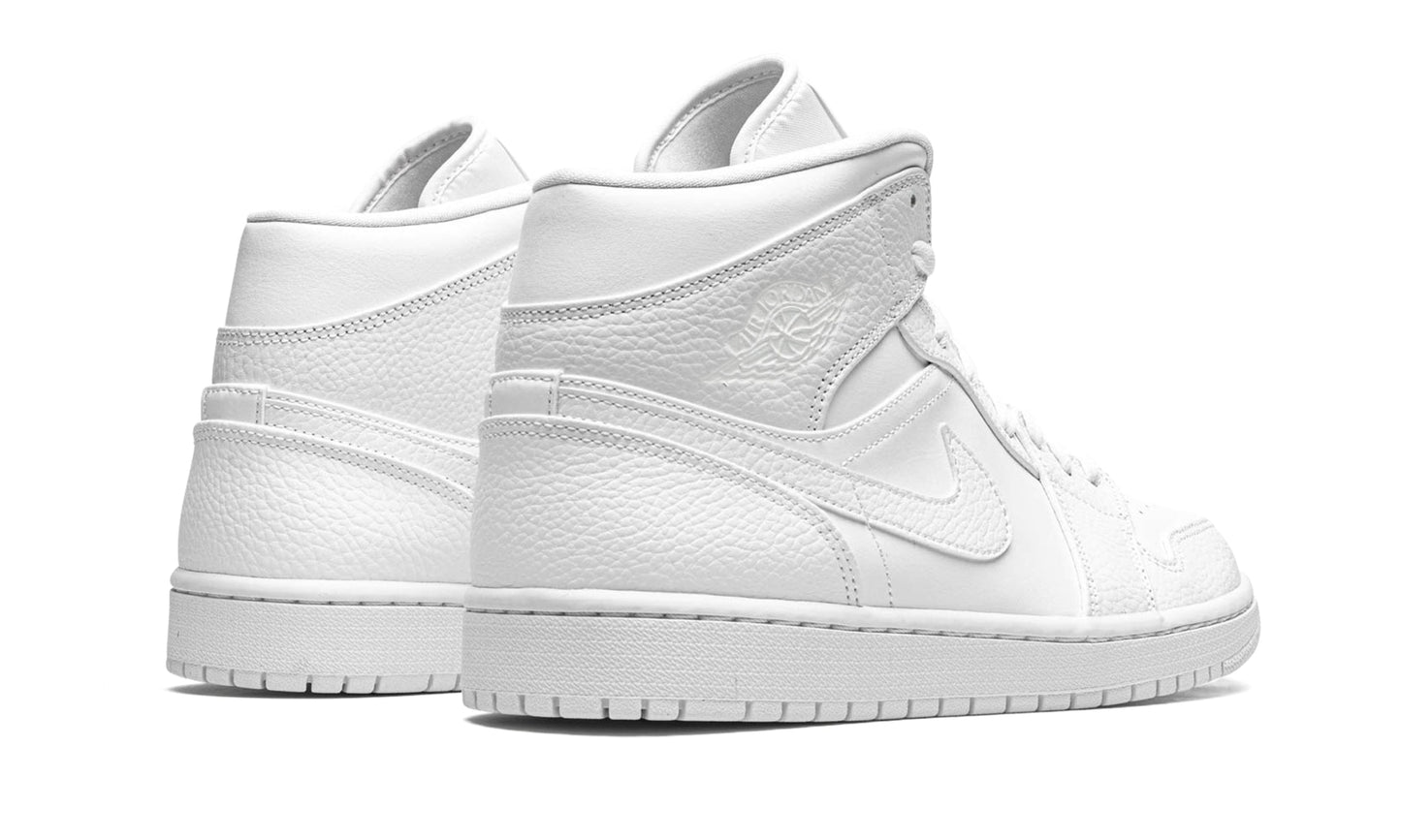 AIR JORDAN 1 MID "Triple White"