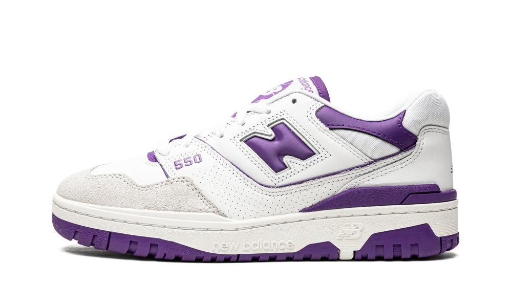 New Balance 550 White Purple